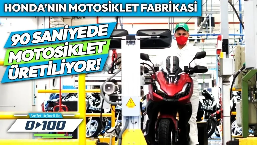 Honda Türkiye Motosiklet Fabrikası Aliağa’da Kuruluyor